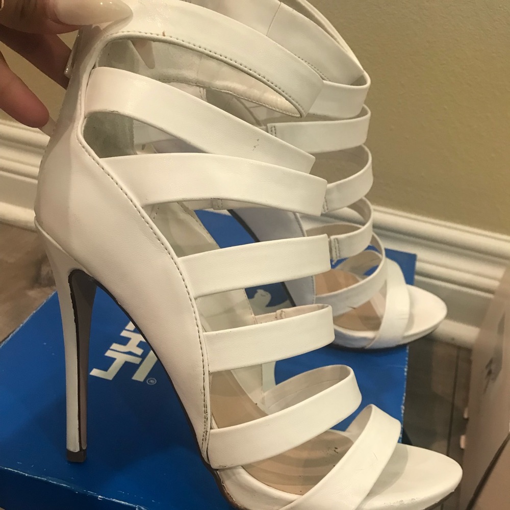 Strappy heels